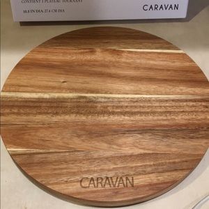 Acacia Lazy Susan.  Never used.  New in Box!!